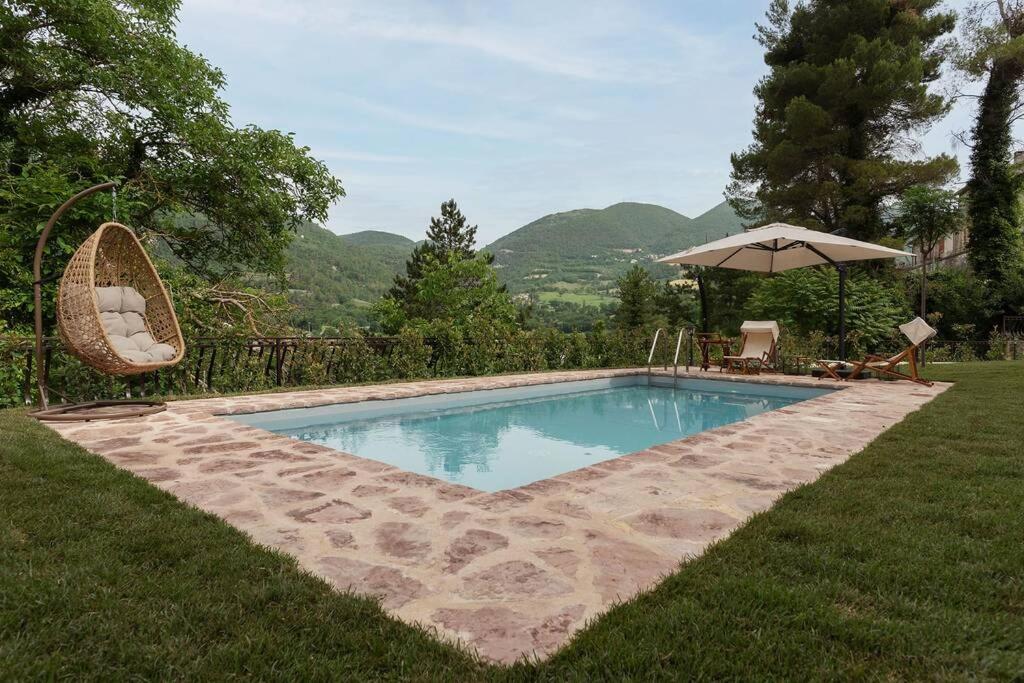 Villa Gina Umbria Luxury Retreat 圣安那托利亚迪纳 外观 照片