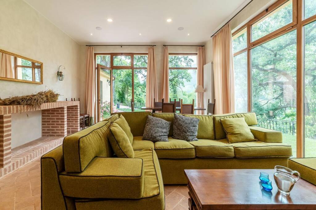 Villa Gina Umbria Luxury Retreat 圣安那托利亚迪纳 外观 照片