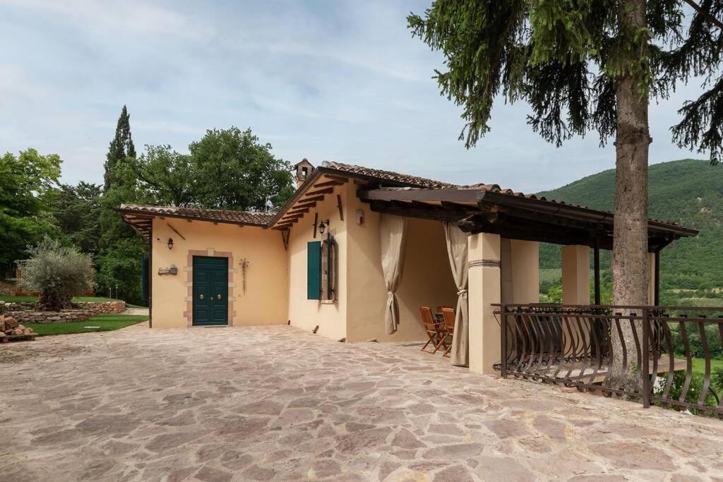 Villa Gina Umbria Luxury Retreat 圣安那托利亚迪纳 外观 照片